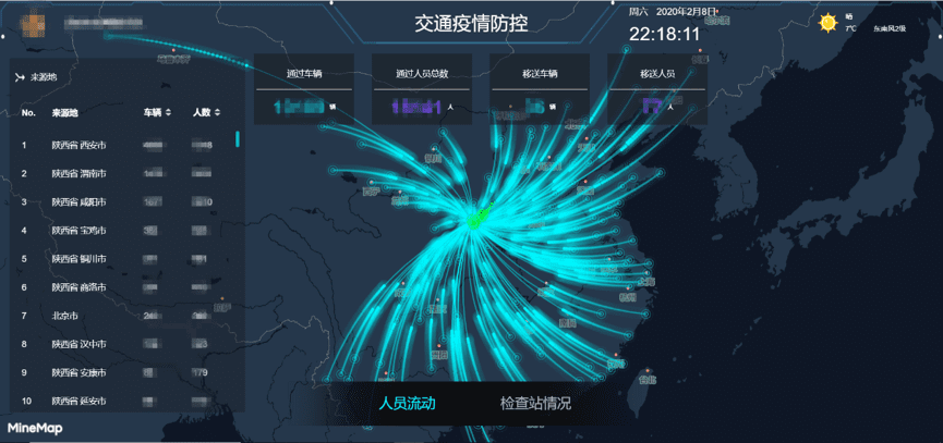 利来国际旗下世纪高通助力西安上线“交通疫情防控作战图”